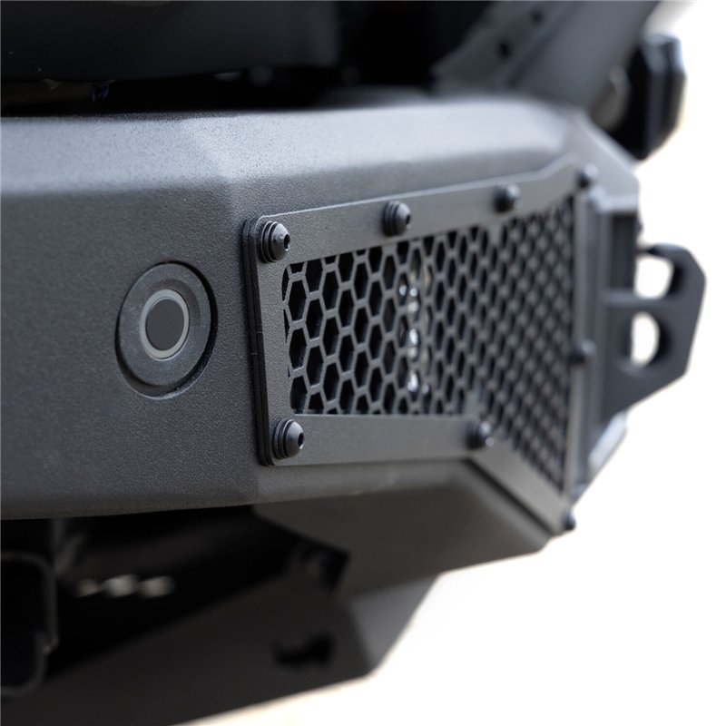 Go Rhino | Rockline Winch-Ready Front Full Width Bumper With Overrider For Ford Bronco - Bronco 2.3T / 2.7T / 3.0T 2021-2024