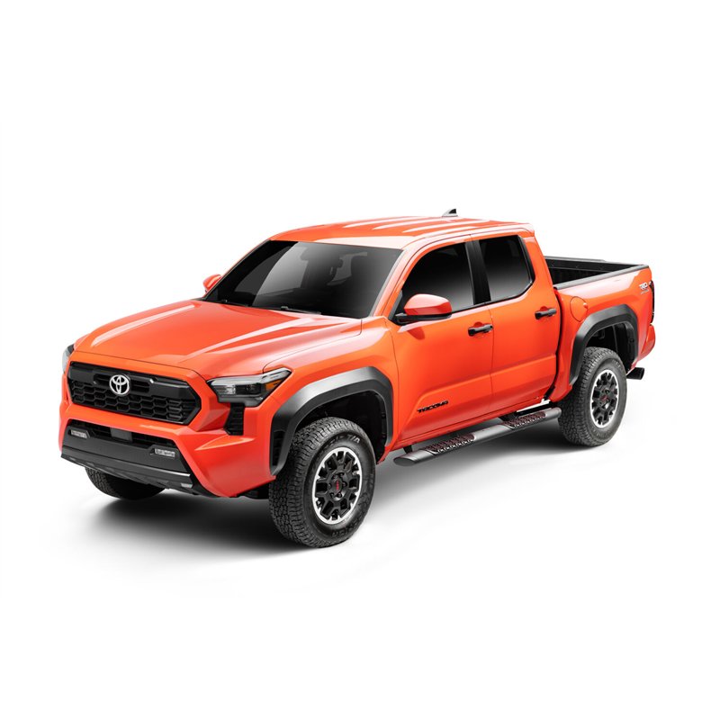 Go Rhino | V-Series V3 Aluminum Side Steps and Mounting Brackets Kit - Double Cab Only - Tacoma 2.4T 2024-2025
