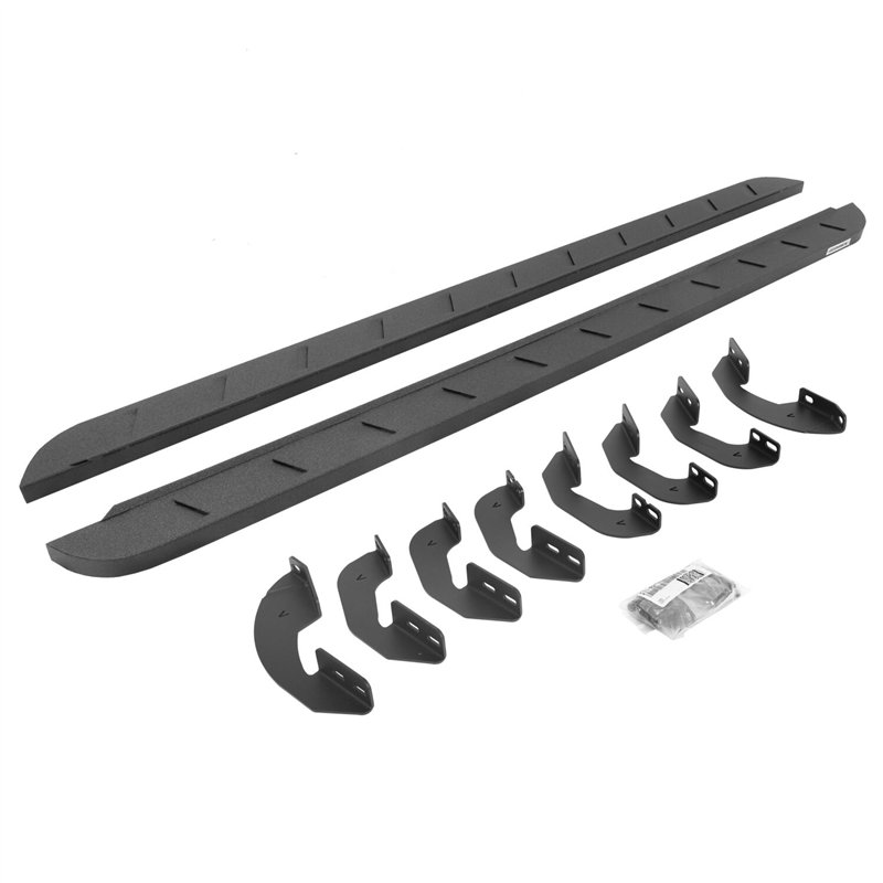 Go Rhino | RB10 Slim Line Running Boards with Mounting Brackets Kit - Tundra 2007-2021