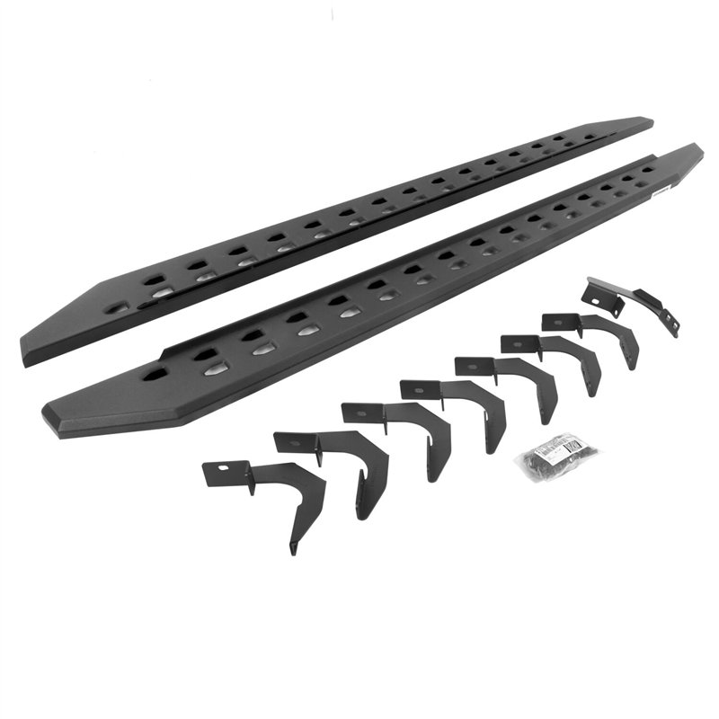 Go Rhino | RB10 Slim Line Running Boards with Mounting Brackets Kit - Colorado / Canyon 2015-2025