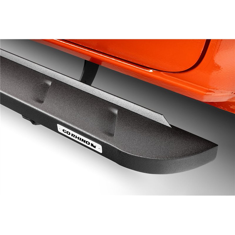 Go Rhino | RB10 Slim Line Running Boards with Mounting Brackets Kit - Colorado / Canyon 2015-2025
