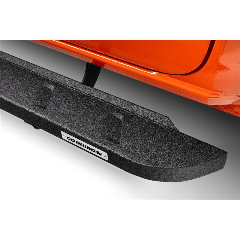 Go Rhino | RB10 Slim Line Running Boards with Mounting Brackets Kit - F-150 2004-2014