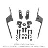 Go Rhino | RC4 LR Bull Bar or RC3 LR Skid Plate - Mounting Bracket Kit Only - Tacoma 2.7L / 3.5L 2016-2023