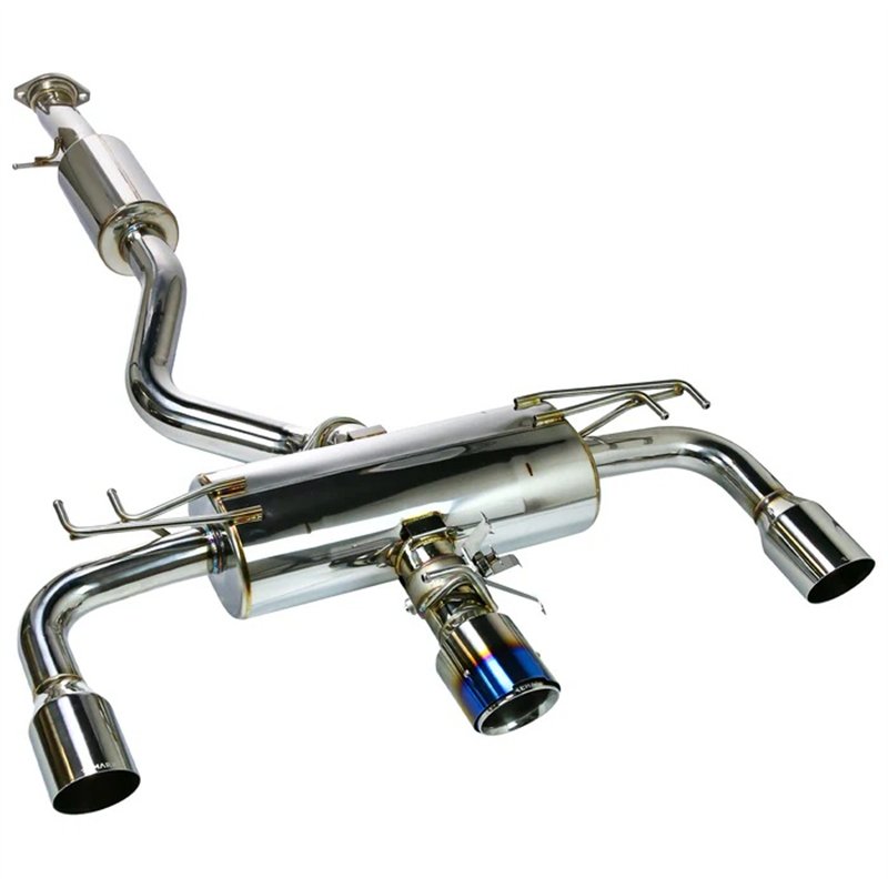 REMARK | Catback Exhaust, Elite Spec Burnt Ti Center Cover - GR Corolla 1.6T 2023-2025 REMARK Cat-Back Exhausts