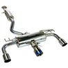 REMARK | Catback Exhaust, Elite Spec Burnt Ti Center Cover - GR Corolla 1.6T 2023-2025 REMARK Cat-Back Exhausts