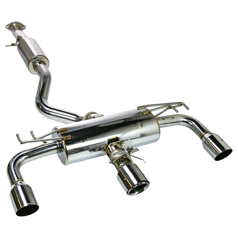 REMARK | Catback Exhaust, Elite Spec Stainless Center Cover - GR Corolla 1.6T 2023-2025 REMARK Cat-Back Exhausts