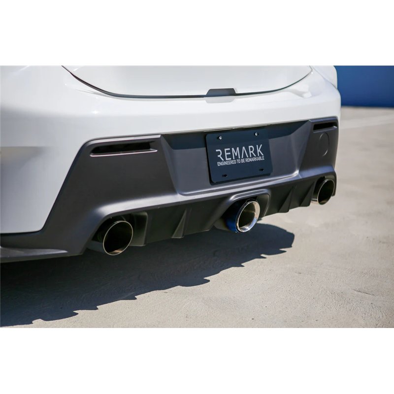 REMARK | Catback Exhaust, Elite Spec Burnt Ti Center Cover - GR Corolla 1.6T 2023-2025 REMARK Cat-Back Exhausts
