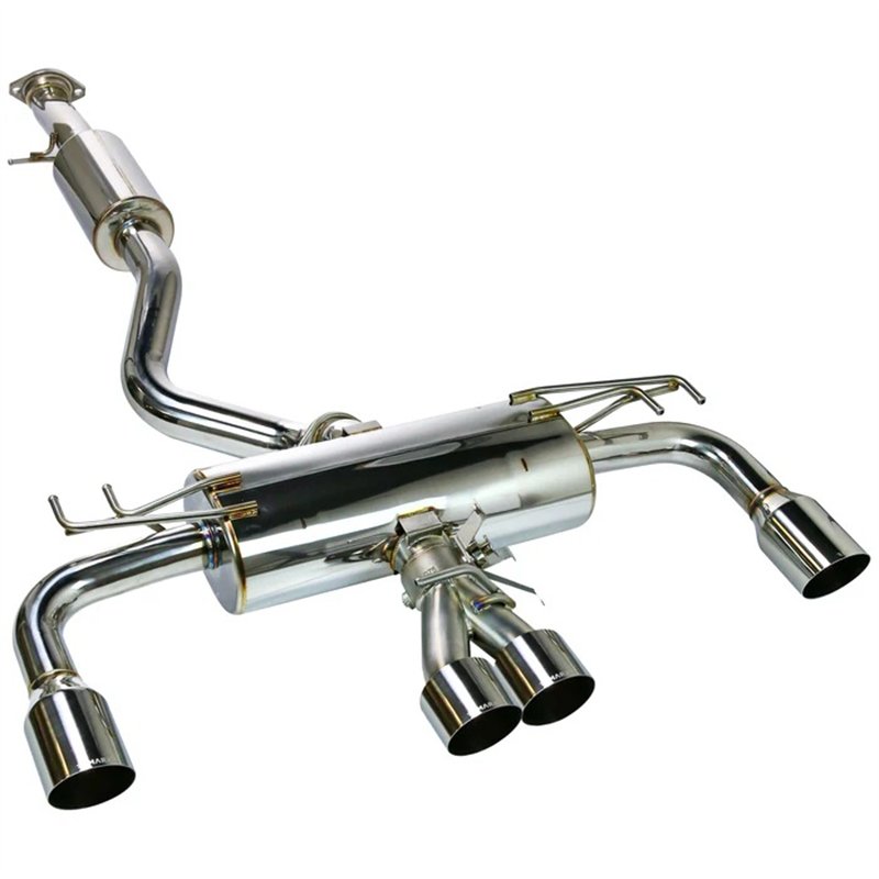 REMARK | Catback Exhaust, Elite Spec Quad Tip Stainless Steel - GR Corolla 1.6T 2023-2025 REMARK Cat-Back Exhausts