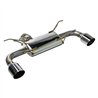 REMARK | Axleback Exhaust w/ Muffler, Stainless Single Wall Tips - BRZ / GR86 2.4L 2022-2025 REMARK Axle-Back Exhausts
