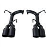 REMARK | Axleback Exhaust, Stainless Single Wall Tip (4" Version) - Cerakote Black Coating - WRX / WRX STi 2.0T / 2.5T 2015-2...