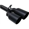 REMARK | Axleback Exhaust, Stainless Single Wall Tip (4" Version) - Cerakote Black Coating - WRX / WRX STi 2.0T / 2.5T 2015-2...
