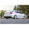 REMARK | Axleback Exhaust, Stainless Single Wall Tip (4" Version) - Cerakote Black Coating - WRX / WRX STi 2.0T / 2.5T 2015-2...
