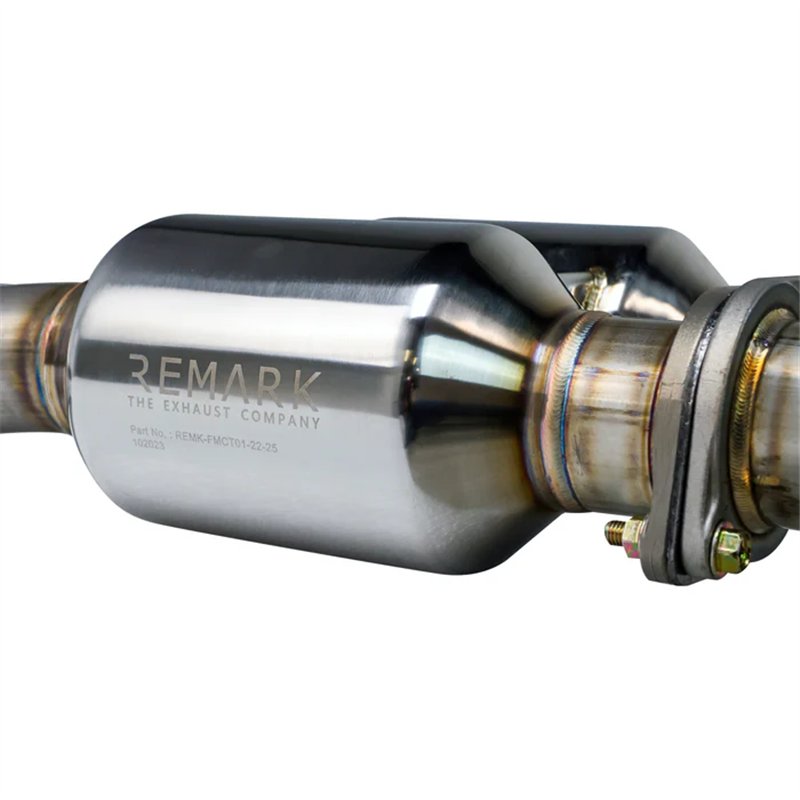 REMARK | Midpipe kit w/ High Flow catalytic converter - IS500 5.0L 2022-2025 REMARK Midpipes