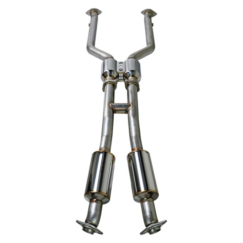 REMARK | Midpipe kit w/ High Flow catalytic converter and resonators - IS500 5.0L 2022-2025 REMARK Midpipes