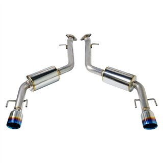 REMARK | Axleback Exhaust, Burnt Stainless Double Wall Tip (Muffler Version) - IS300 / IS350 2.0T / 3.5L 2021-2025 REMARK Axl...