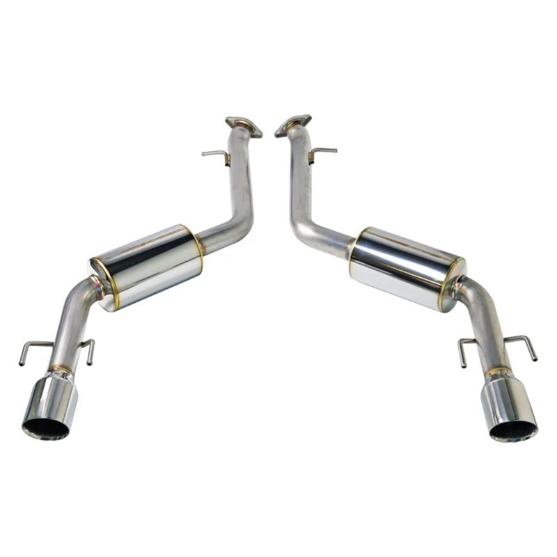 REMARK | Axleback Exhaust, Stainless Double Wall Tip (Muffler Version) - IS300 / IS350 2.0T / 3.5L 2021-2025 REMARK Axle-Back...