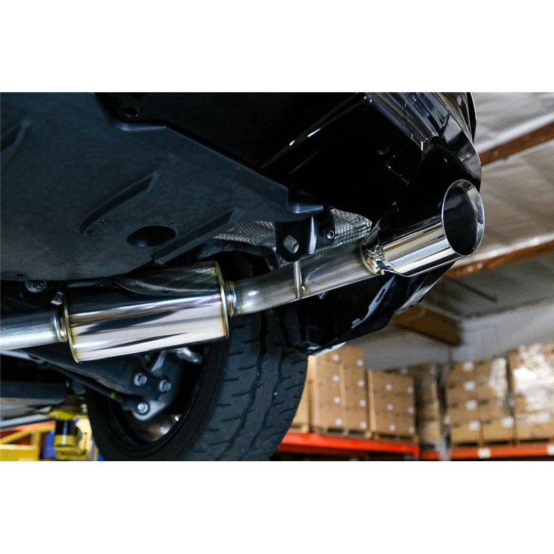 REMARK | Axleback Exhaust, Stainless Double Wall Tip (Muffler Version) - IS300 / IS350 2.0T / 3.5L 2021-2025 REMARK Axle-Back...