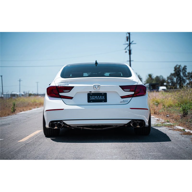 REMARK | Catback Exhaust, Sports Touring Spec - Accord 1.5T / 2.0T 2018-2022 REMARK Cat-Back Exhausts