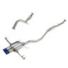 REMARK | Catback Exhaust, Sports Touring Titanium + SS Front Pipe - Civic Type R 2.0T 2023-2026 REMARK Cat-Back Exhausts