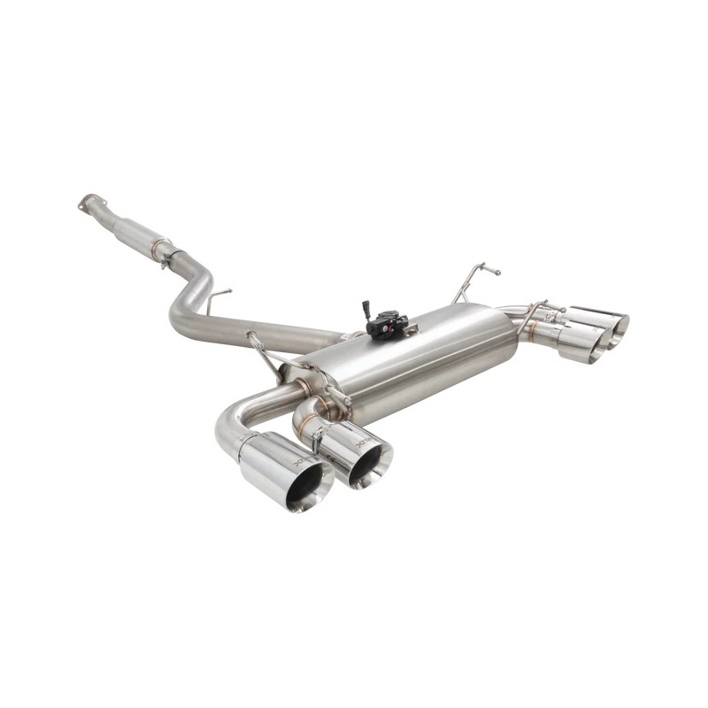 XForce | SS 3 High Flow Cat-Back System with Varex Rear Mufflers - WRX / STi Hatch 2008-2014 XForce Cat-Back Exhausts