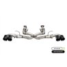 CORSA | 3.0in. Muffler Delete Cat-Back Exhaust System with AFM Valve with 4.5in. Carbon - Corvette / Stingray 6.2L 2020-2025