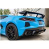 CORSA | Performance 4.5in. Carbon Fiber Black PVD Exhaust Tip Kit (4 T - Corvette / Stingray 6.2L 2020-2025