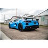 CORSA | Performance 4.5in. Carbon Fiber Black PVD Exhaust Tip Kit (4 T - Corvette / Stingray 6.2L 2020-2025