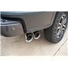CORSA | 3in. Cat-Back Exhaust; Xtreme Sound Level; 4in.Polished Pro-Series Slash Cut Twi - Ranger 2.3T 2024-2025