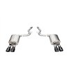 CORSA | 3.0in. Dual Rear Exit Axle-Back with Twin 4.0in. Black PVD Pro-Series Tips - Mustang 5.0L 2024-2025