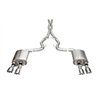 CORSA | 3.0in. Dual Rear Exit Cat-Back with Twin 4.5in. Polished Slash Pro-Series Tips - Mustang 5.0L 2024-2025