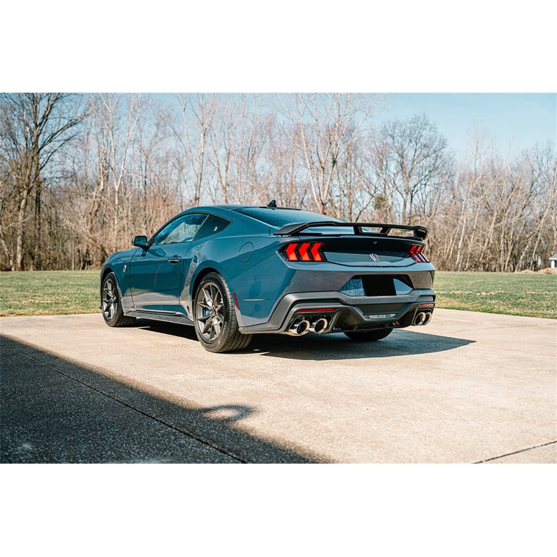 CORSA | 3.0in. Dual Rear Exit Cat-Back with Twin 4.5in. Polished Slash Pro-Series Tips - Mustang 5.0L 2024-2025