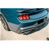 CORSA | 3.0in. Dual Rear Exit Cat-Back with Twin 4.5in. Polished Slash Pro-Series Tips - Mustang 5.0L 2024-2025