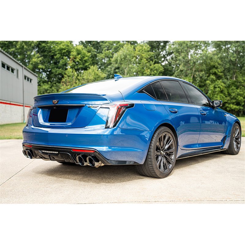 CORSA | 3in. Cat-Back Exhaust with Dual Mode Active Exhaust; Double X-Pipe; Dual R - CT5 6.2L 2022-2025