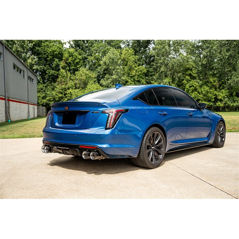 CORSA | 3in. Cat-Back Exhaust with Dual Mode Active Exhaust; Double X-Pipe; Dual R - CT5 6.2L 2022-2025