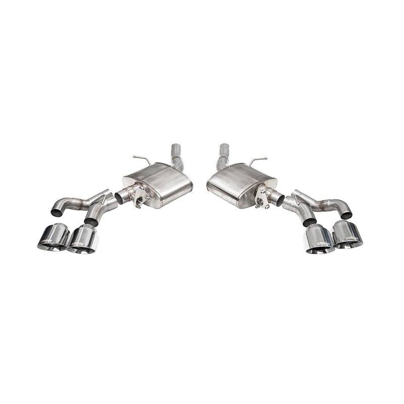 CORSA | 3in. Axle-Back Exhaust with Dual Mode Active Exhaust Dual Rear Exit with Twin 4 - CT5 6.2L 2022-2025