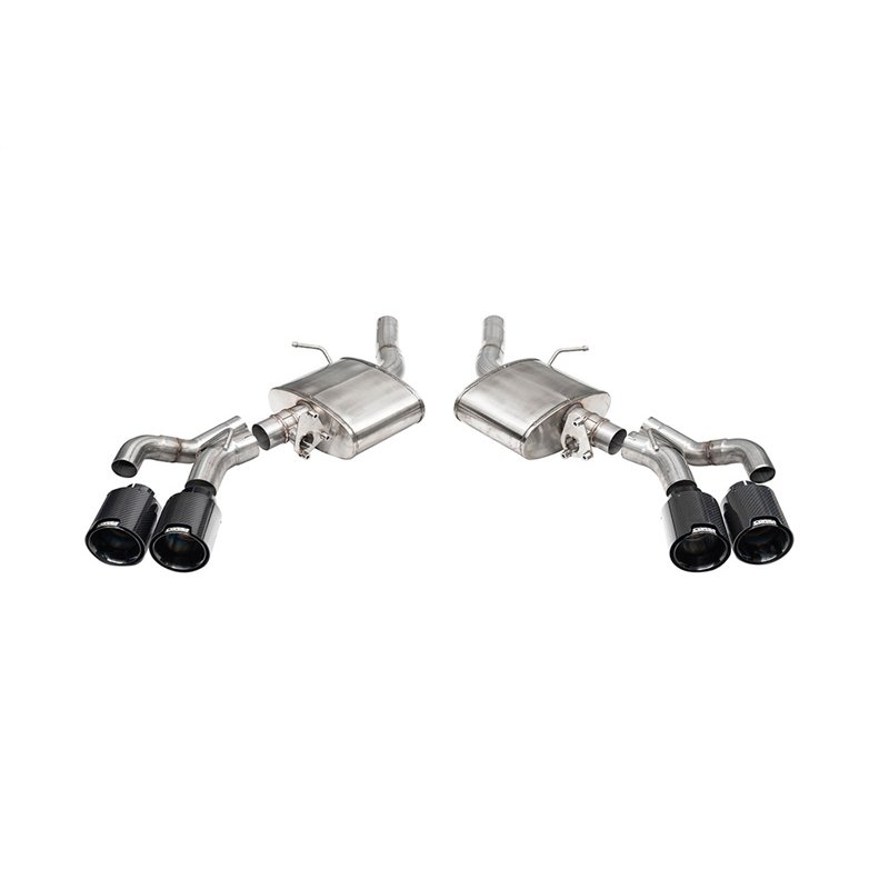 CORSA | 3in. Axle-Back Exhaust with Dual Mode Active Exhaust; Dual Rear Exit with Twin 4 - CT5 6.2L 2022-2025