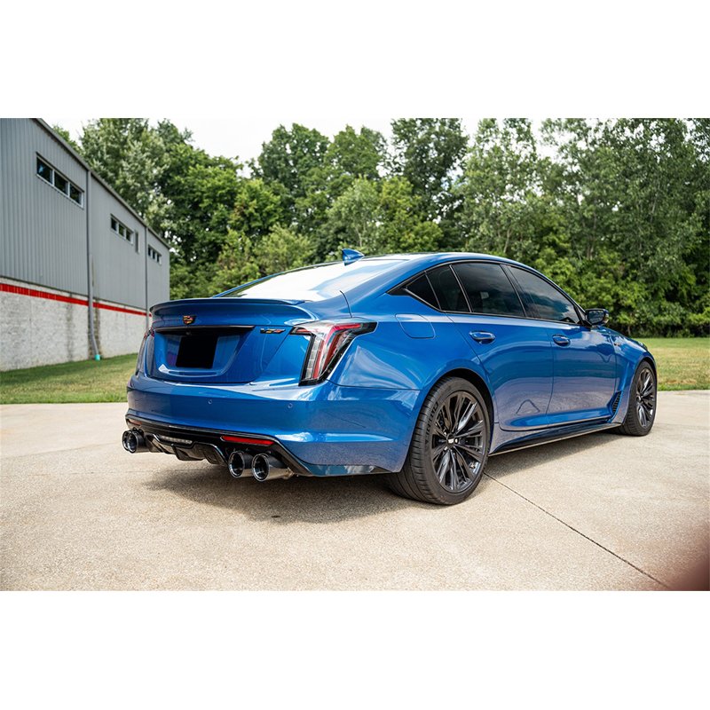 CORSA | 3in. Axle-Back Exhaust with Dual Mode Active Exhaust; Dual Rear Exit with Twin 4 - CT5 6.2L 2022-2025