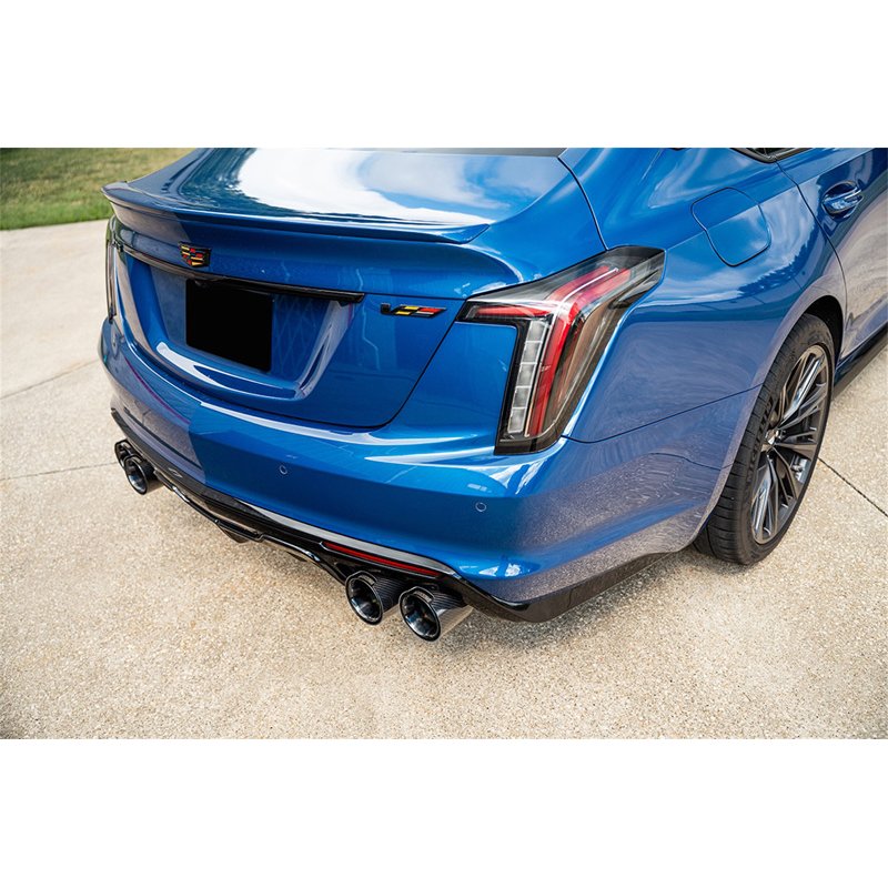 CORSA | 3in. Axle-Back Exhaust with Dual Mode Active Exhaust; Dual Rear Exit with Twin 4 - CT5 6.2L 2022-2025