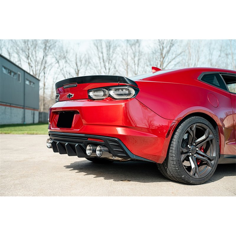 CORSA | 2.75in. Axle-Back Exhaust with Dual Mode NPP Dual Rear Exit with Twin 4.5in. Ca - Camaro SS / ZL1 6.2L 2016-2024