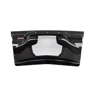 CORSA | Performance Carbon Fiber Trunk Panel with Polycarbonate Window - Corvette Z06 / Stingray 5.5L / 6.2L 2020-2024