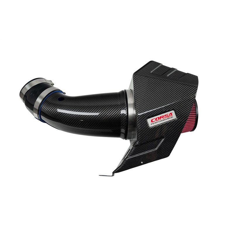 CORSA | Performance Carbon Fiber Air Intake with DryTech No-Oil Filt