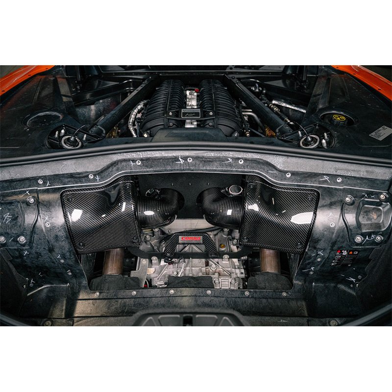 CORSA | Performance Dual Path Carbon Fiber Air Intake System with DryTech - Corvette 5.5L 2023-2025