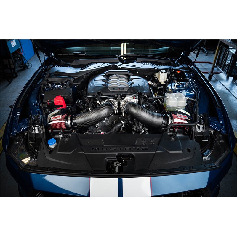 CORSA | Carbon Fiber Closed Box (Matte) - Mustang 5.0L 2024-2025