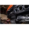 CORSA | Pair of black aluminum exhaust cavity rear wheel self-adhesive heat wrap - Corvette 5.5L 2023-2024