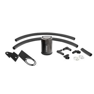 CORSA | Performance 3 oz. aluminum oil catch can with mounting bracket - Tundra 3.4T 2022-2024