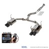REVEL | Medallion Touring Premier Cat-Back Exhaust Carbon - WRX STi 2015-2021 REVEL Cat-Back Exhausts