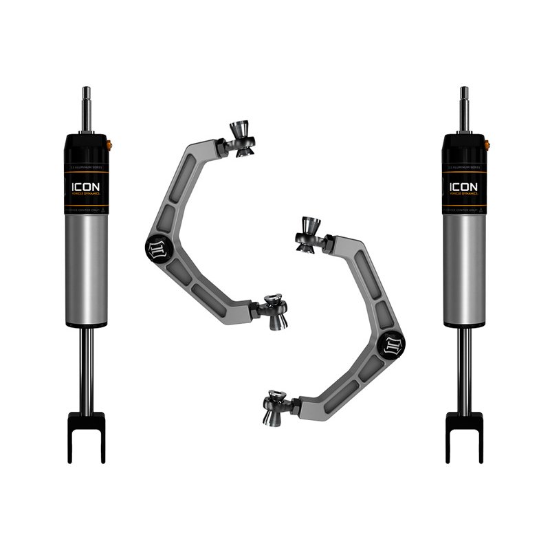 ICON | 0-2" IR SHOCK SYS W/ BILLET UCA - Silverado / Sierra 2500 HD / 3500 HD 6.6L 2020-2022
