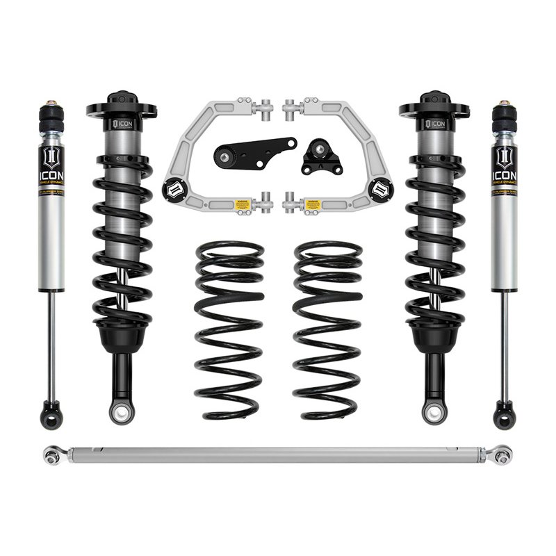 ICON | 4WD 1.25-3" LIFT STAGE 3 SUSPENSION SYSTEM BILLET - 4Runner 2.4T 2025