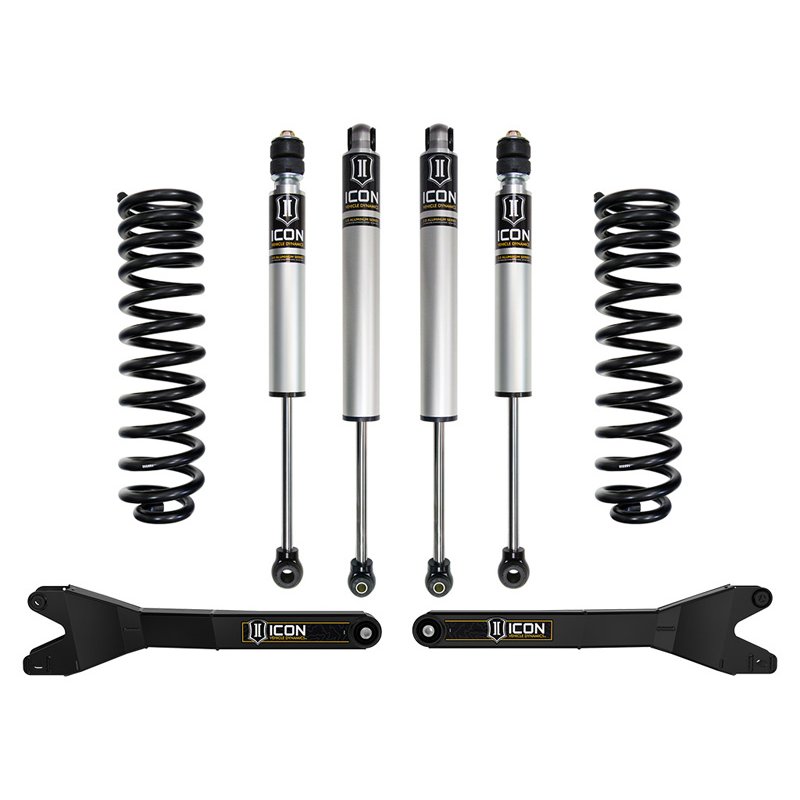 ICON | 2.5" STAGE 1 SUSPENSION SYSTEM W/ RADIUS ARMS - F-250 / F-350 2023-2025