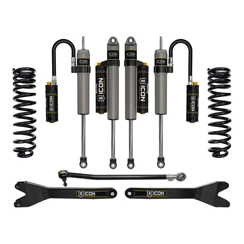 ICON | 2.5" STAGE 4 SUSPENSION SYSTEM W/ RADIUS ARMS - F-250 / F-350 2023-2025